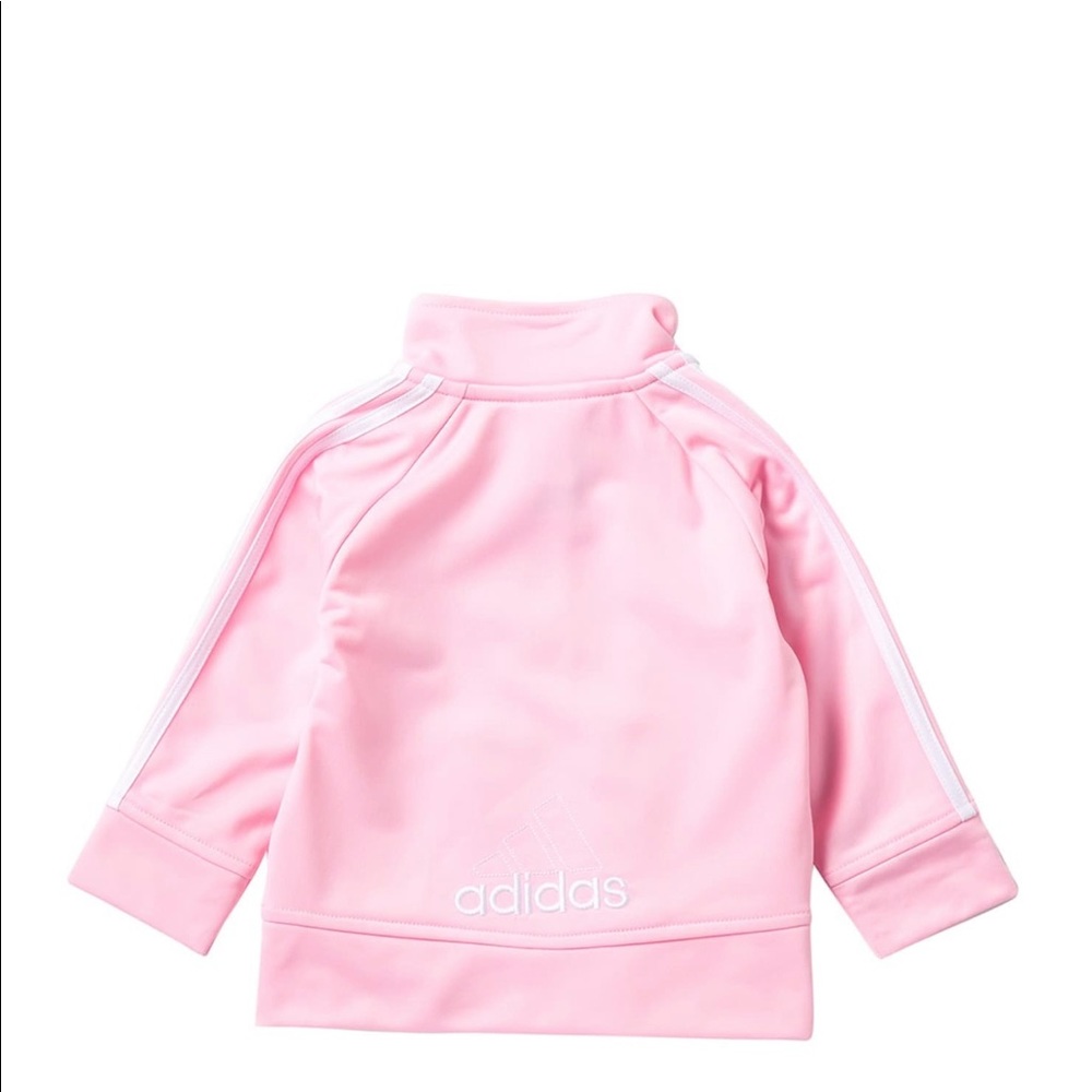 NWT Iconic Adidas Tricot Zip up set for toddler24M